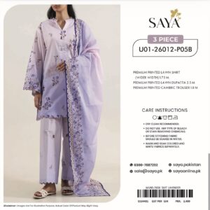 Saya lawn 3pc
