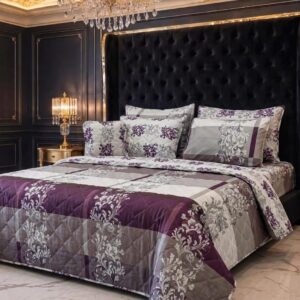 7pc printed comforter set