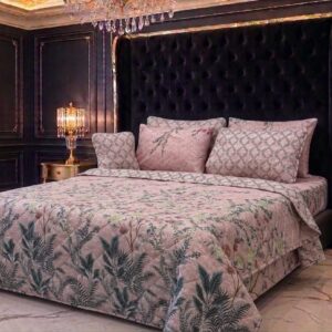 7pc printed comforter set